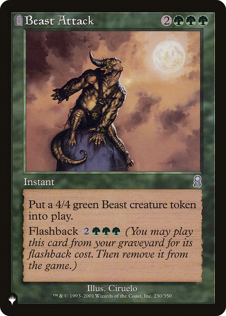 Beast Attack [The List Reprints] - The Mythic Store | 24h Order Processing