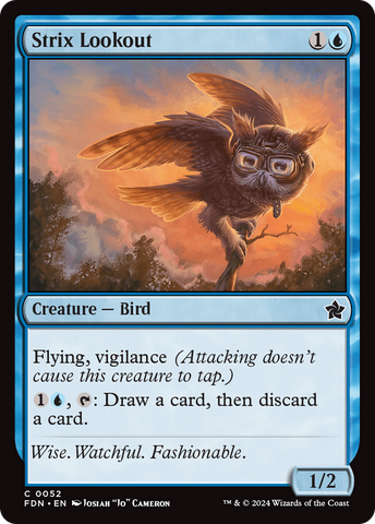 Strix Lookout [Foundations] - The Mythic Store | 24h Order Processing