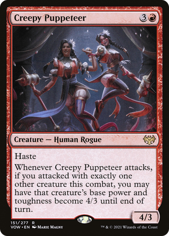 Creepy Puppeteer [Innistrad: Crimson Vow] - The Mythic Store | 24h Order Processing