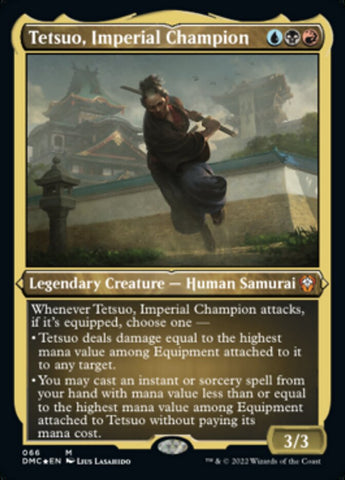 Tetsuo, Imperial Champion (Foil Etched) [Dominaria United Commander] - The Mythic Store | 24h Order Processing
