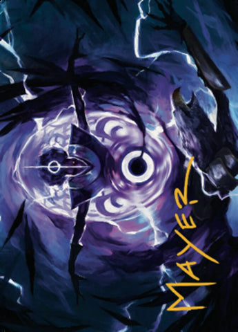 Rona's Vortex Art Card (Gold-Stamped Signature) [Dominaria United Art Series] - The Mythic Store | 24h Order Processing