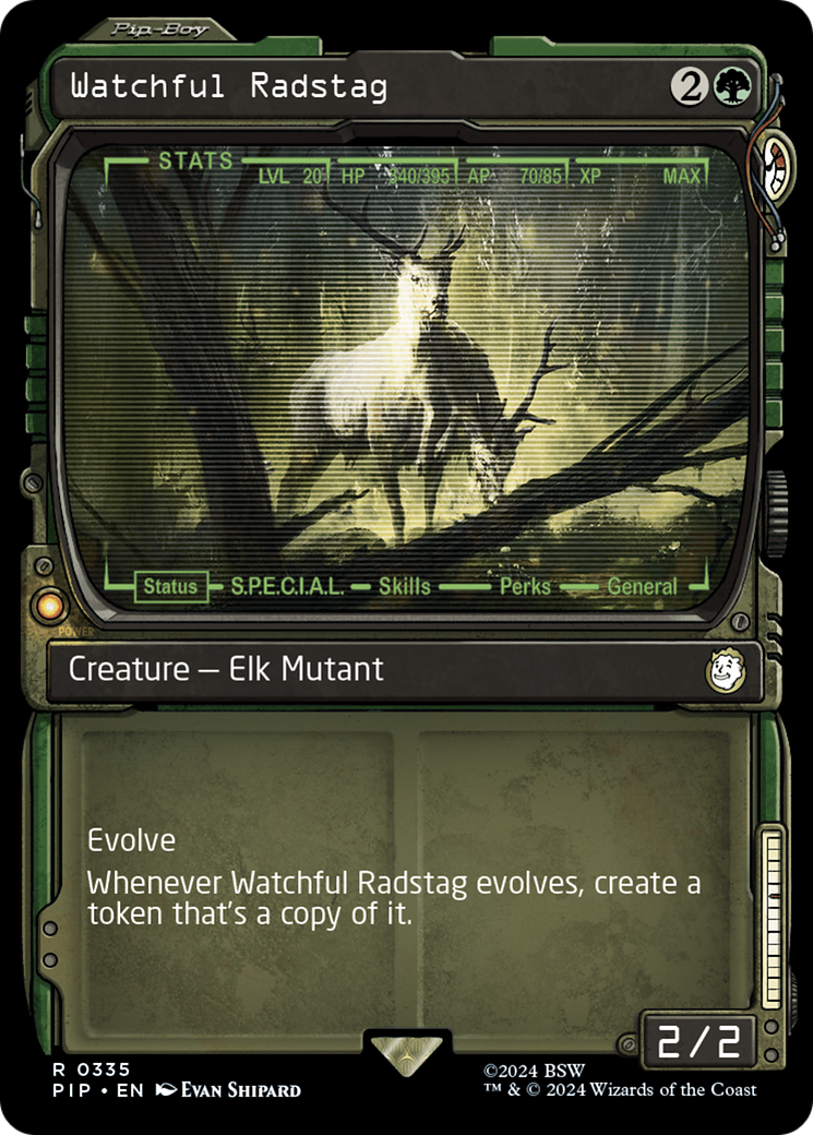 Watchful Radstag (Showcase) [Fallout] - The Mythic Store | 24h Order Processing