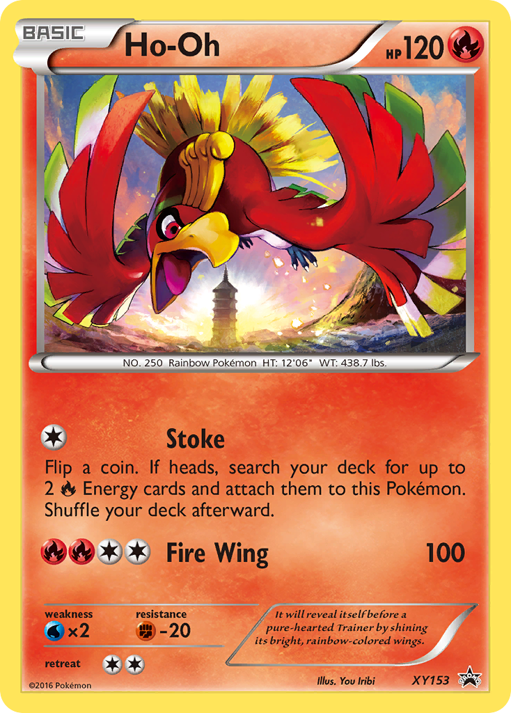 Ho-Oh (XY153) [XY: Black Star Promos] - The Mythic Store | 24h Order Processing