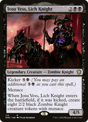 Josu Vess, Lich Knight [Dominaria United Commander] - The Mythic Store | 24h Order Processing