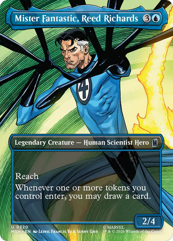 Mister Fantastic, Reed Richards (Borderless) [Marvel Super Heroes] - The Mythic Store | 24h Order Processing
