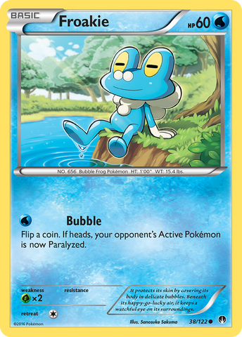 Froakie (38/122) [XY: BREAKpoint] - The Mythic Store | 24h Order Processing