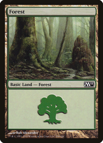 Forest (246) [Magic 2011] - The Mythic Store | 24h Order Processing