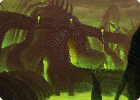 The Dross Pits Art Card [Phyrexia: All Will Be One Art Series] - The Mythic Store | 24h Order Processing