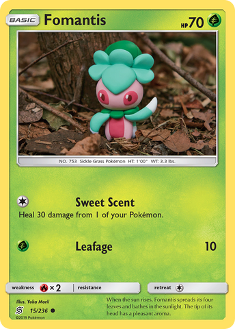 Fomantis (15/236) [Sun & Moon: Unified Minds] - The Mythic Store | 24h Order Processing
