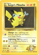 Lt. Surge's Pikachu (81/132) [Gym Heroes Unlimited] - The Mythic Store | 24h Order Processing