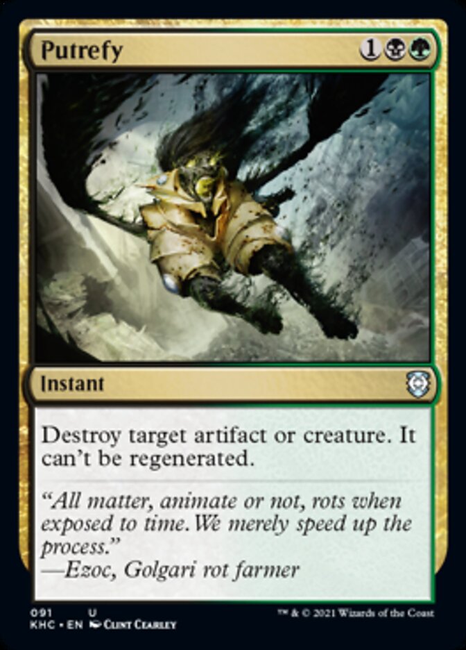 Putrefy [Kaldheim Commander] - The Mythic Store | 24h Order Processing