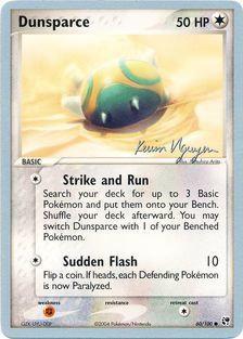 Dunsparce (60/100) (Team Rushdown - Kevin Nguyen) [World Championships 2004] - The Mythic Store | 24h Order Processing