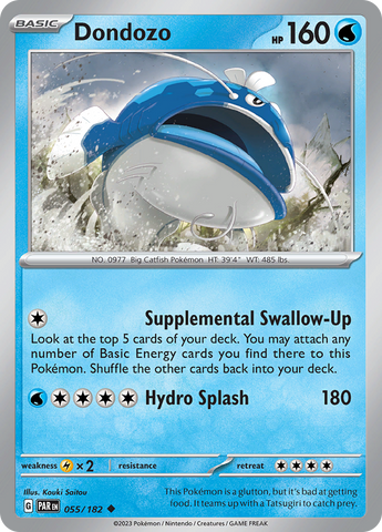 Dondozo (055/182) [Scarlet & Violet: Paradox Rift] - The Mythic Store | 24h Order Processing