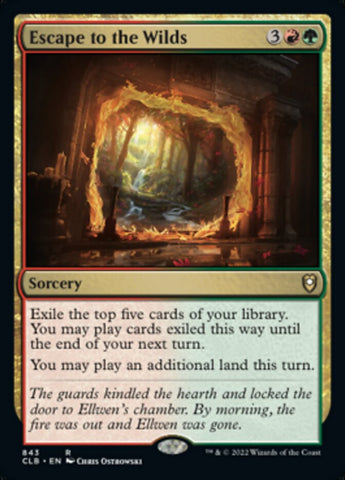 Escape to the Wilds [Commander Legends: Battle for Baldur's Gate] - The Mythic Store | 24h Order Processing