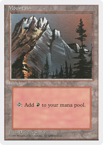 Mountain (Snow Top / Highest Point on Left) [Fourth Edition] - The Mythic Store | 24h Order Processing