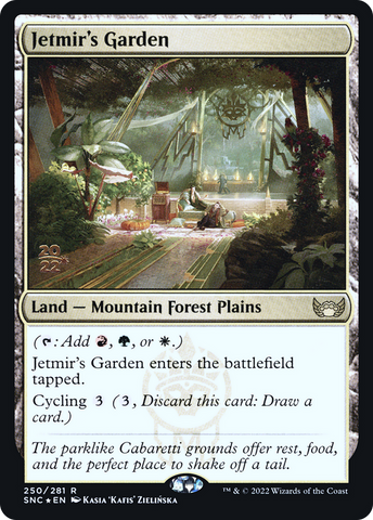 Jetmir's Garden [Streets of New Capenna Prerelease Promos] - The Mythic Store | 24h Order Processing