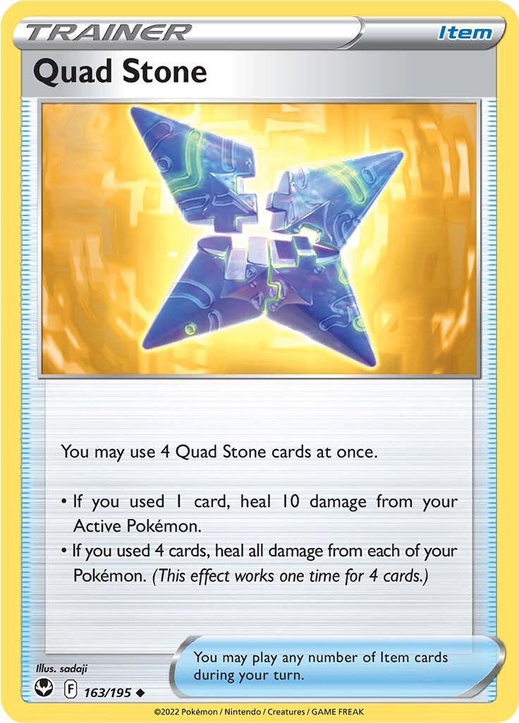 Quad Stone (163/195) [Sword & Shield: Silver Tempest] - The Mythic Store | 24h Order Processing