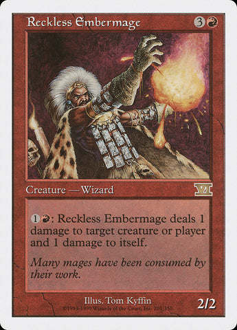 Reckless Embermage [Classic Sixth Edition] - The Mythic Store | 24h Order Processing