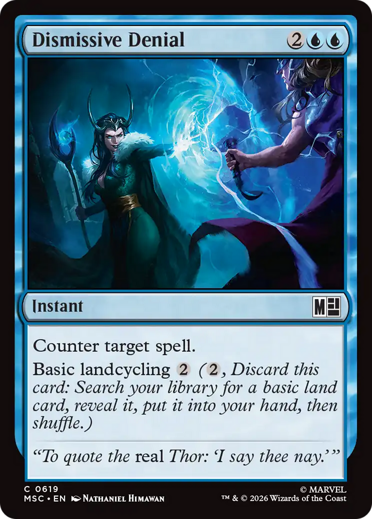 Dismissive Denial [Marvel Super Heroes Commander] - The Mythic Store | 24h Order Processing