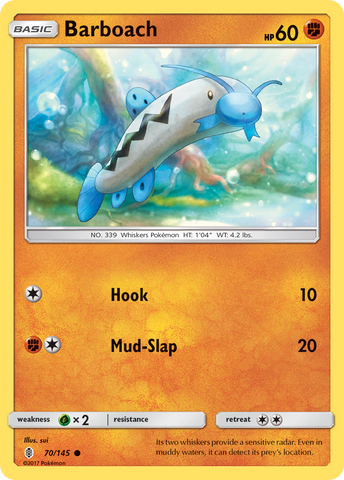 Barboach (70/145) [Sun & Moon: Guardians Rising] - The Mythic Store | 24h Order Processing