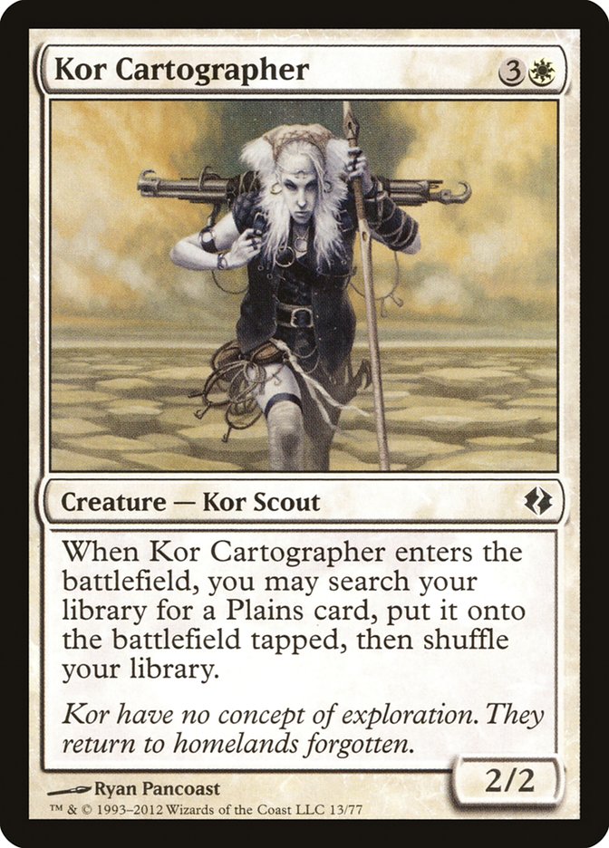 Kor Cartographer [Duel Decks: Venser vs. Koth] - The Mythic Store | 24h Order Processing