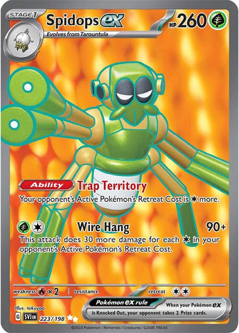 Spidops ex (223/198) [Scarlet & Violet: Base Set] - The Mythic Store | 24h Order Processing