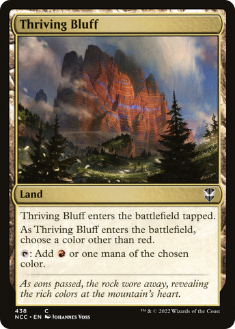 Thriving Bluff [Streets of New Capenna Commander] - The Mythic Store | 24h Order Processing