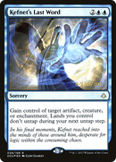 Kefnet's Last Word [Hour of Devastation Prerelease Promos] - The Mythic Store | 24h Order Processing