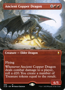 Ancient Copper Dragon (Borderless Alternate Art) [Commander Legends: Battle for Baldur's Gate] - The Mythic Store | 24h Order Processing