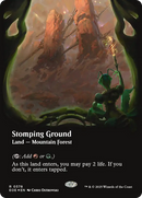 Stomping Ground (Borderless) (Galaxy Foil) [Edge of Eternities] - The Mythic Store | 24h Order Processing