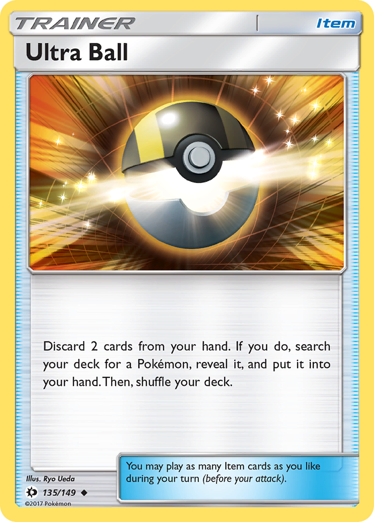 Ultra Ball (135/149) [Sun & Moon: Base Set] - The Mythic Store | 24h Order Processing
