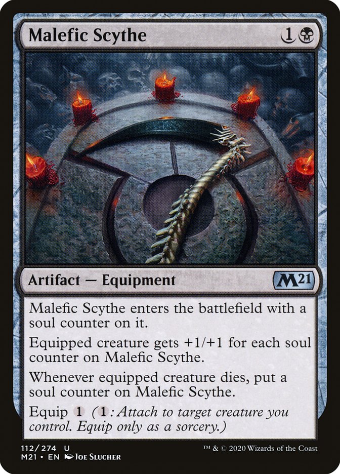 Malefic Scythe [Core Set 2021] - The Mythic Store | 24h Order Processing