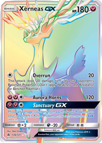 Xerneas GX (139/131) [Sun & Moon: Forbidden Light] - The Mythic Store | 24h Order Processing