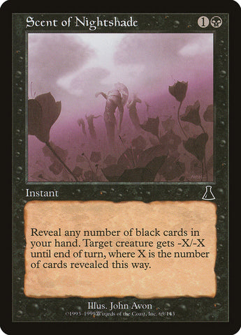 Scent of Nightshade [Urza's Destiny] - The Mythic Store | 24h Order Processing