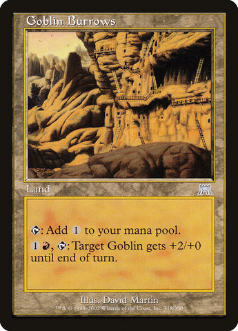 Goblin Burrows [Onslaught] - The Mythic Store | 24h Order Processing