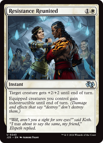 Resistance Reunited [Foundations Jumpstart] - The Mythic Store | 24h Order Processing