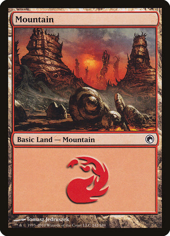 Mountain (242) [Scars of Mirrodin] - The Mythic Store | 24h Order Processing