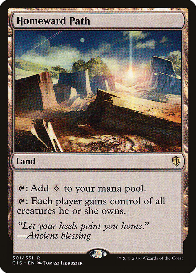 Homeward Path [Commander 2016] - The Mythic Store | 24h Order Processing