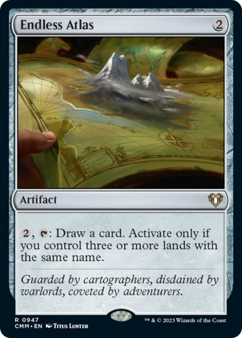 Endless Atlas [Commander Masters] - The Mythic Store | 24h Order Processing