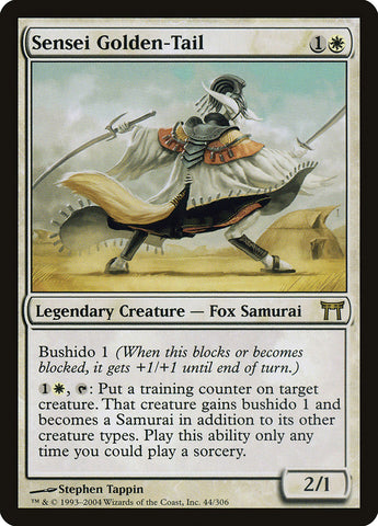 Sensei Golden-Tail [Champions of Kamigawa] - The Mythic Store | 24h Order Processing