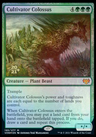 Cultivator Colossus [Innistrad: Crimson Vow Prerelease Promos] - The Mythic Store | 24h Order Processing