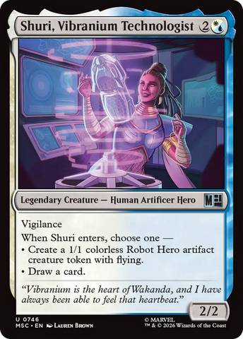 Shuri, Vibranium Technologist [Marvel Super Heroes Commander] - The Mythic Store | 24h Order Processing