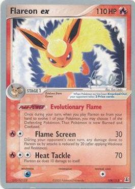 Flareon ex (108/113) (Eeveelutions - Jimmy Ballard) [World Championships 2006] - The Mythic Store | 24h Order Processing
