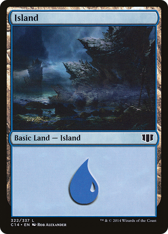 Island (322) [Commander 2014] - The Mythic Store | 24h Order Processing