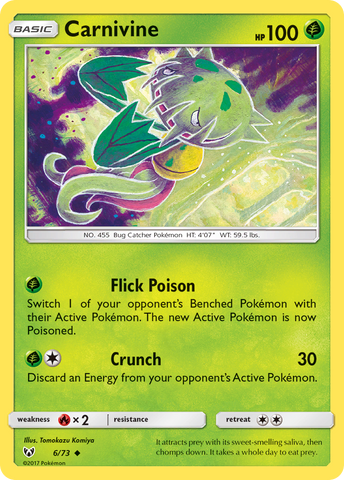 Carnivine (6/73) [Sun & Moon: Shining Legends] - The Mythic Store | 24h Order Processing