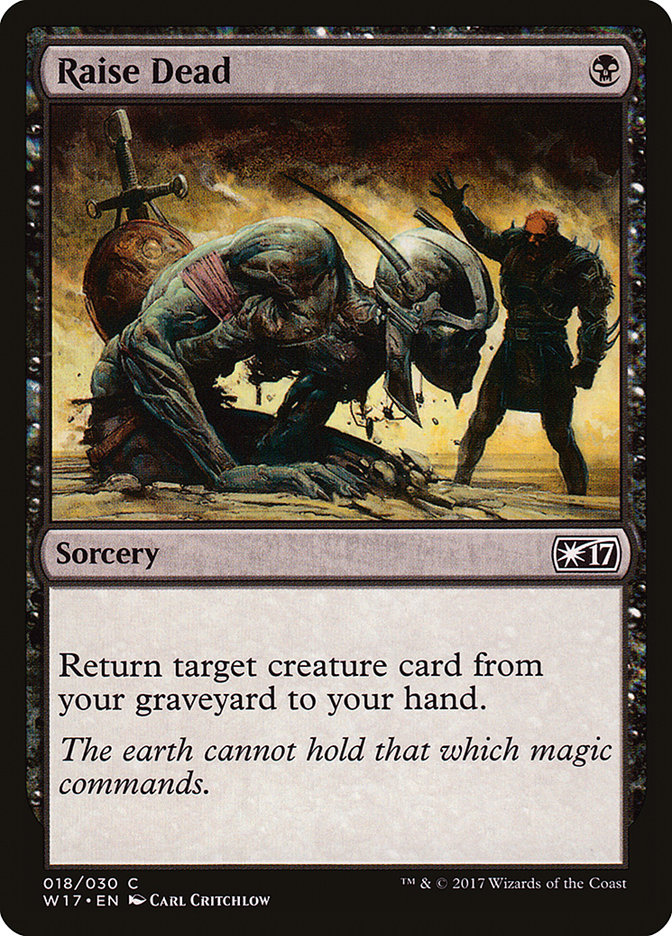 Raise Dead [Welcome Deck 2017] - The Mythic Store | 24h Order Processing