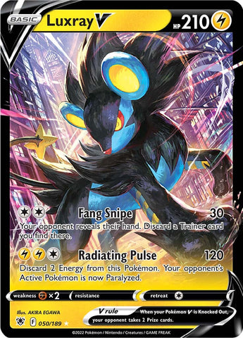 Luxray V (050/189) [Sword & Shield: Astral Radiance] - The Mythic Store | 24h Order Processing