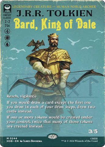 Bard, King of Dale (Borderless) [The Hobbit] - The Mythic Store | 24h Order Processing