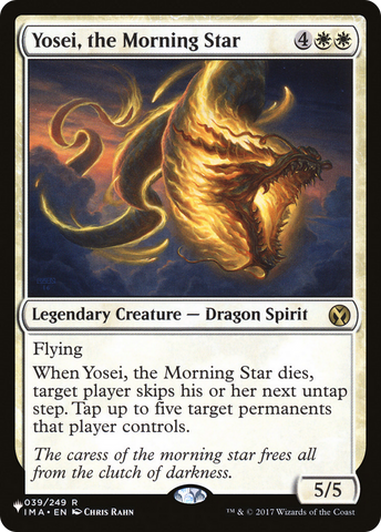 Yosei, the Morning Star [The List] - The Mythic Store | 24h Order Processing