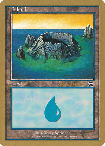 Island (ab335) (Alex Borteh) [World Championship Decks 2001] - The Mythic Store | 24h Order Processing